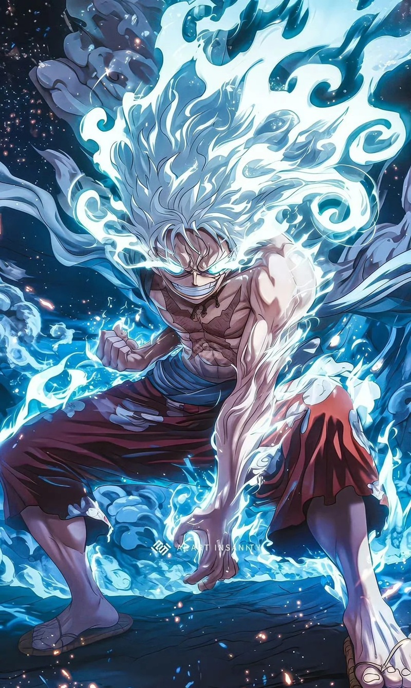 hình ảnh luffy gear 5 18