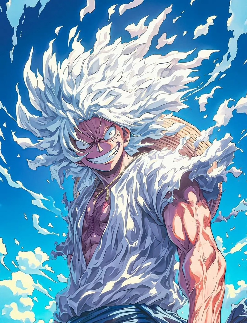 hình ảnh luffy gear 5 19