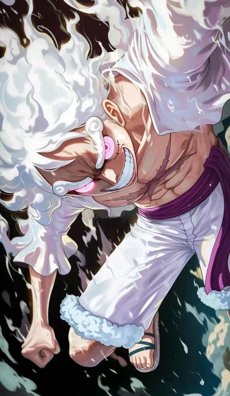 hình ảnh luffy gear 5 23
