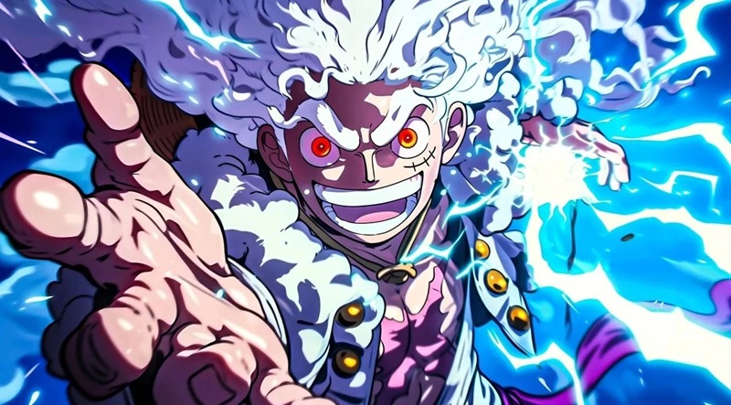 hình ảnh luffy gear 5 3