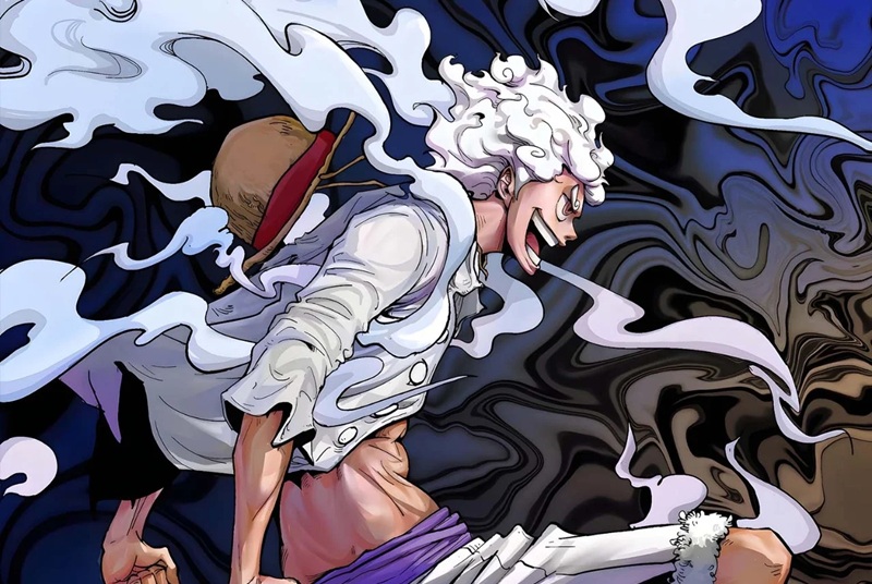 hình ảnh luffy gear 5 32