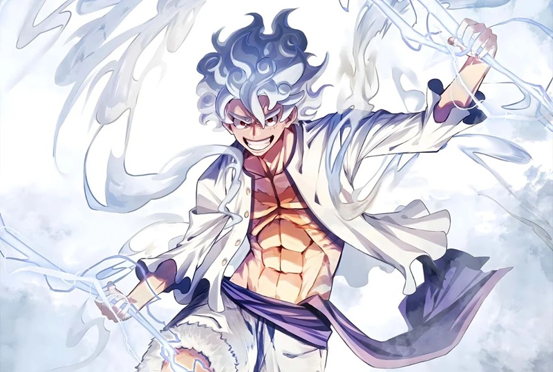 hình ảnh luffy gear 5 34