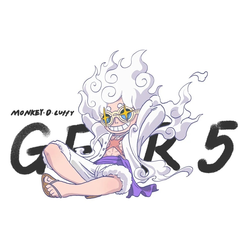 hình ảnh luffy gear 5 35
