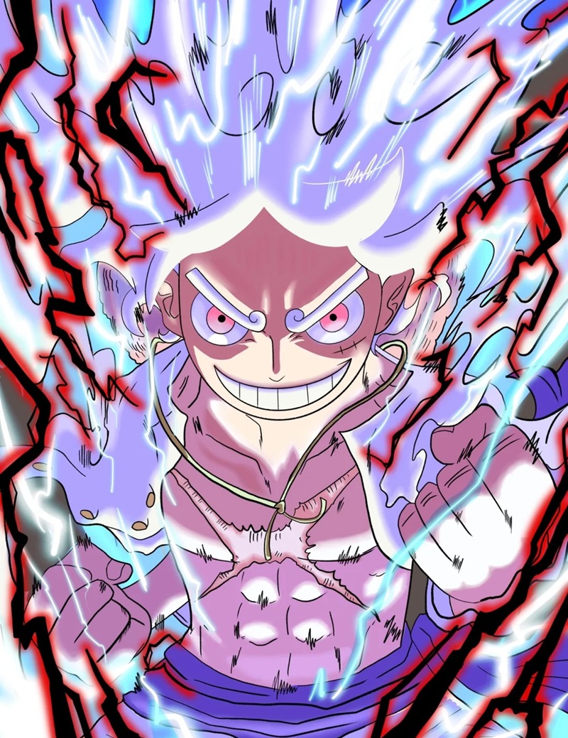 hình ảnh luffy gear 5 36
