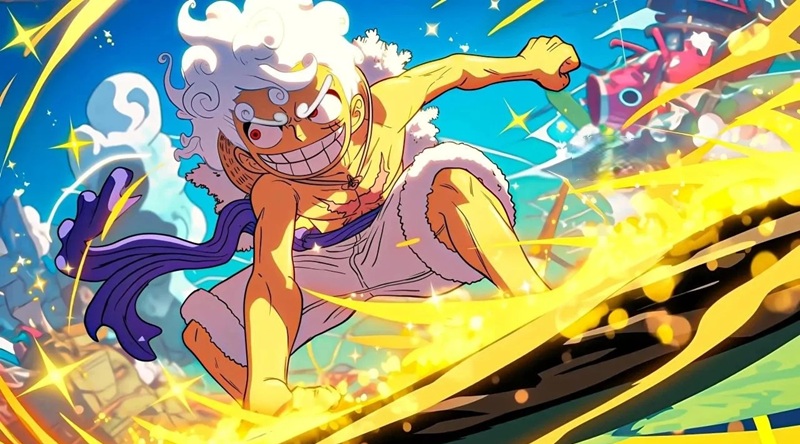 hình ảnh luffy gear 5 5