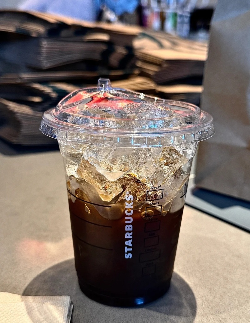 hình ảnh ly cafe đen đá 7