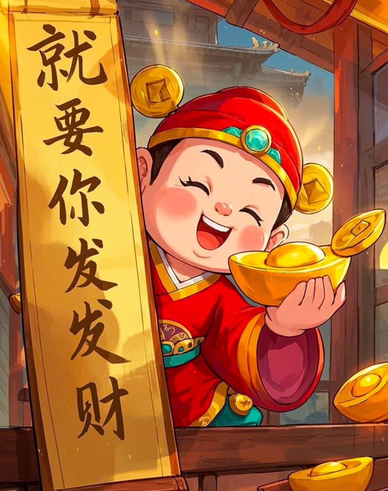 hình ảnh may mắn tài lộc 1