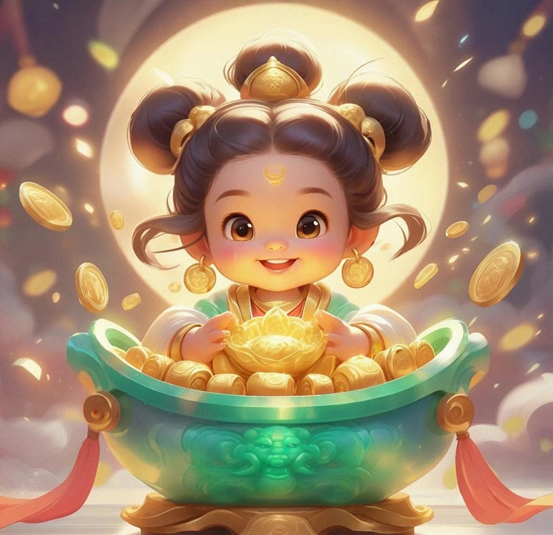 hình ảnh may mắn tài lộc 13