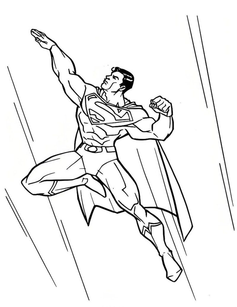 superman tô màu