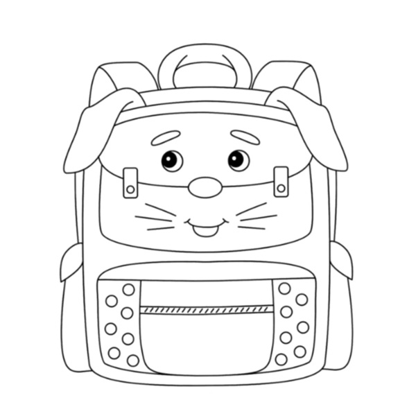 tranh tô màu ba lô 9