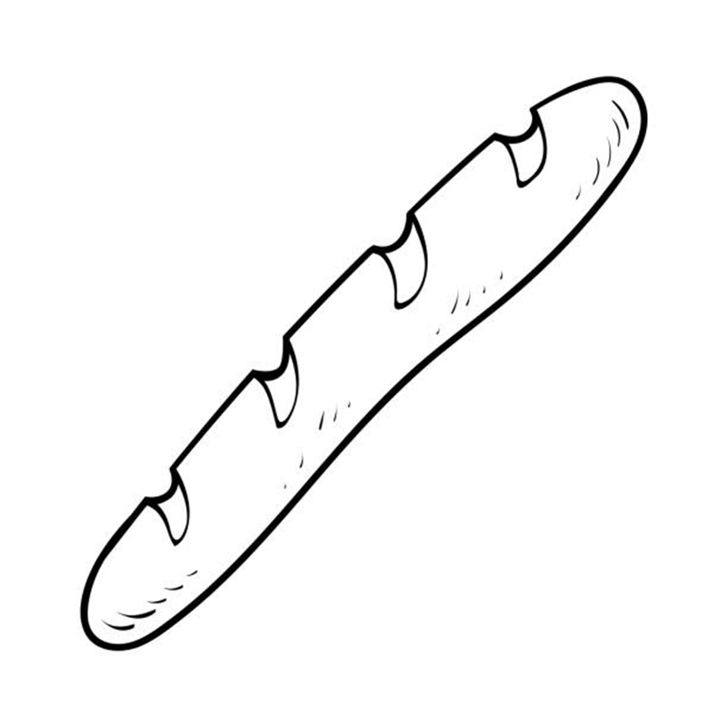 tô màu bánh mì 27