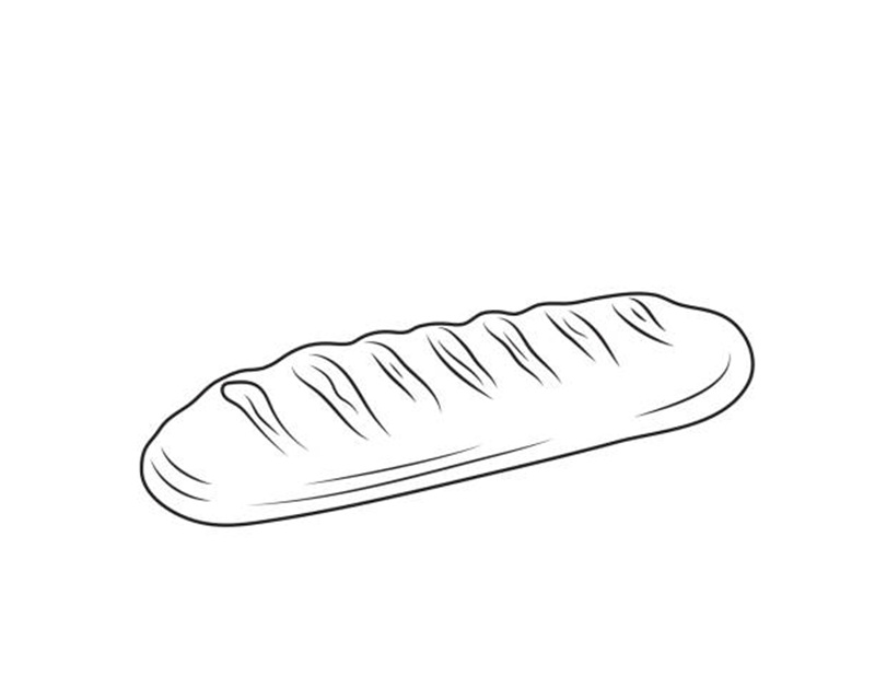 tô màu bánh mì 32