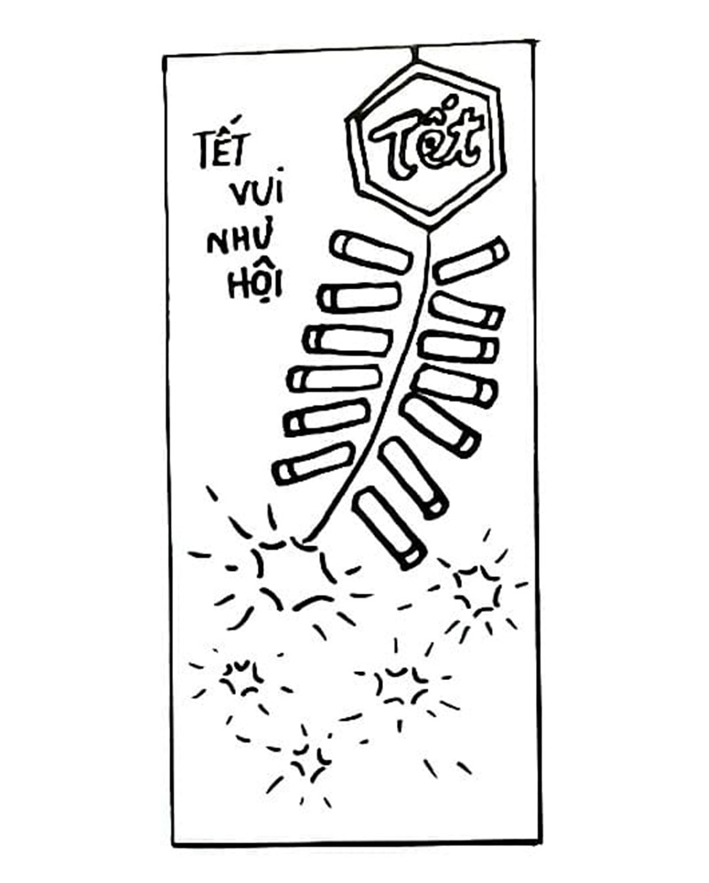 tranh tô màu bao lì xì 18