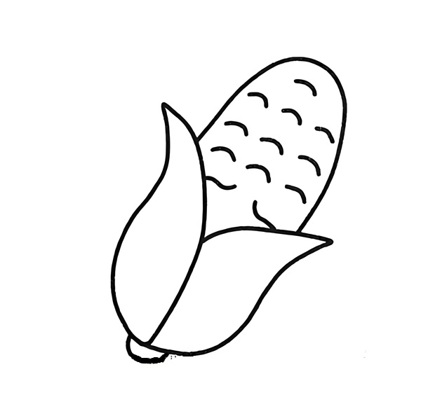 tô màu bắp ngô 22