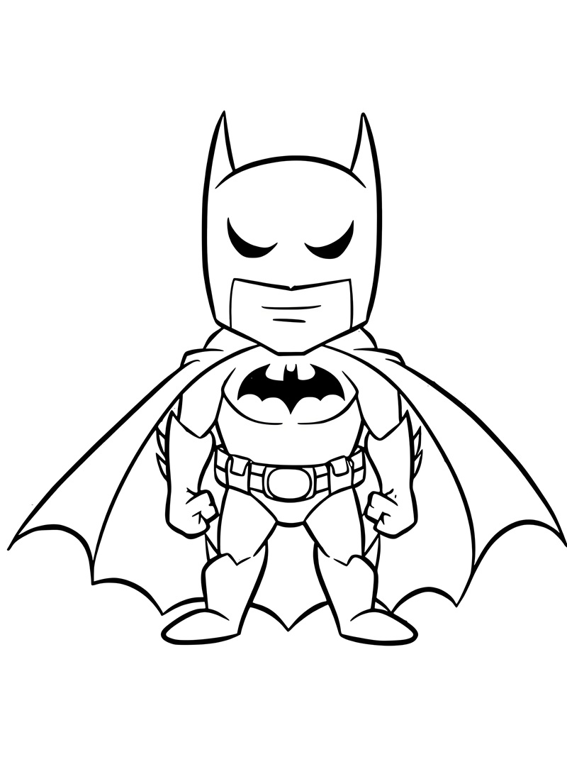 tô màu batman 1