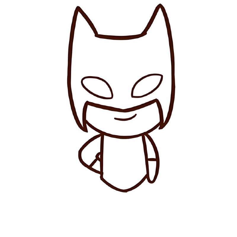 tranh tô màu batman 8