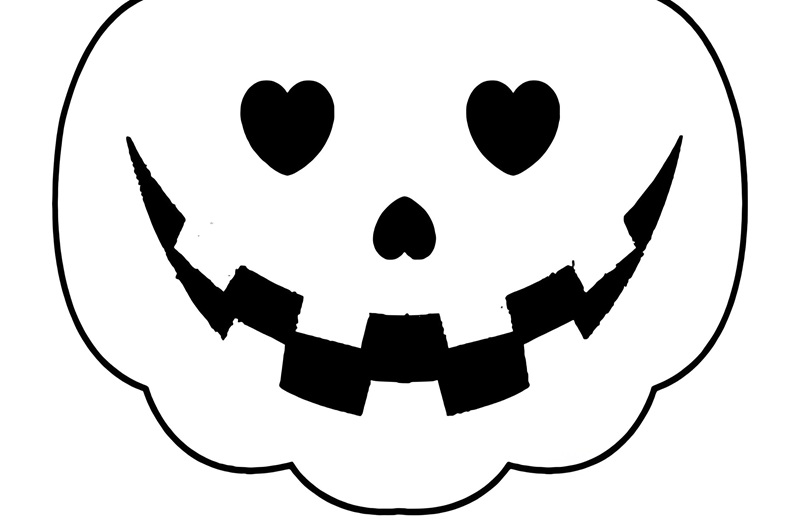tranh tô màu quả bí ngô halloween 23