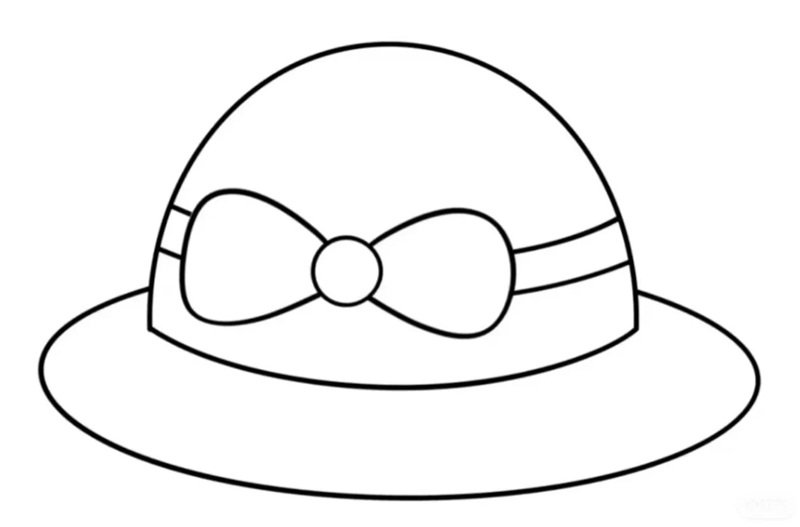 tranh tô màu cái mũ 17