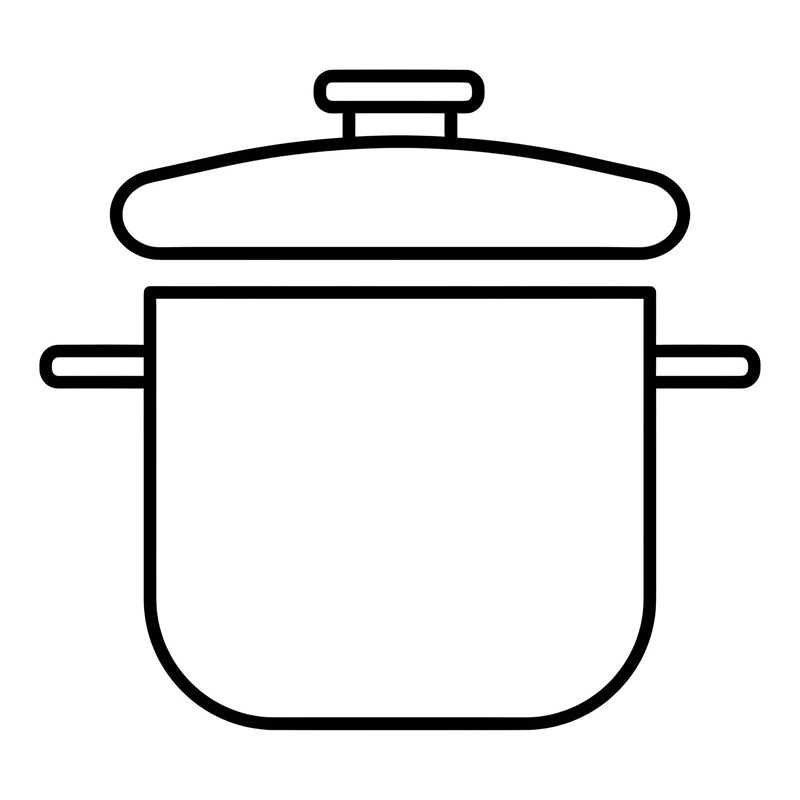 tranh tô màu cái nồi 20