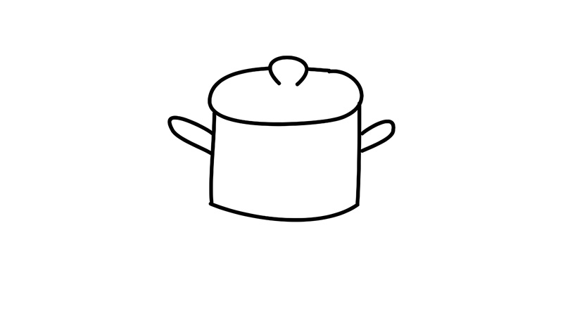 tranh tô màu cái nồi 8 