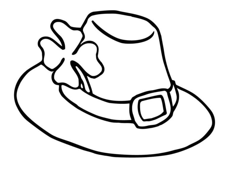 tranh tô màu cái nón 28