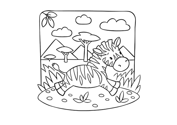 tô màu con ngựa 21