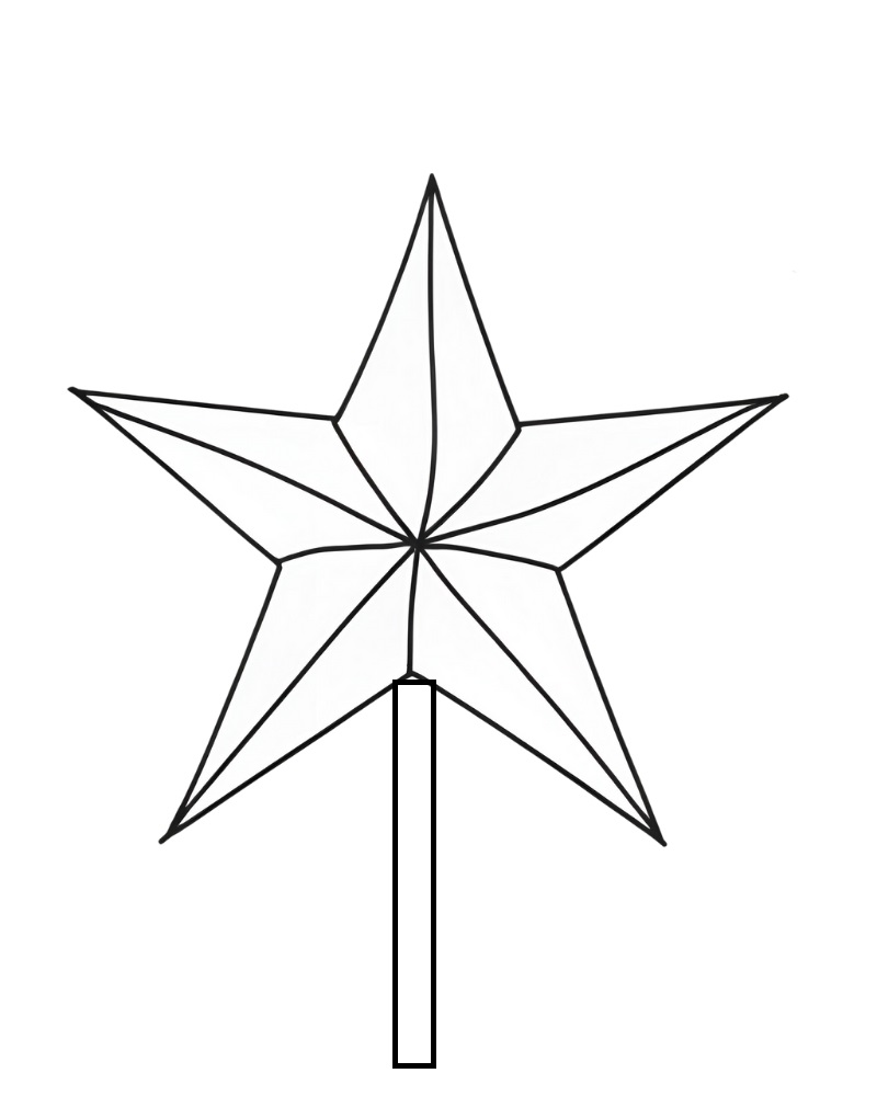 tô màu đèn ông sao 38