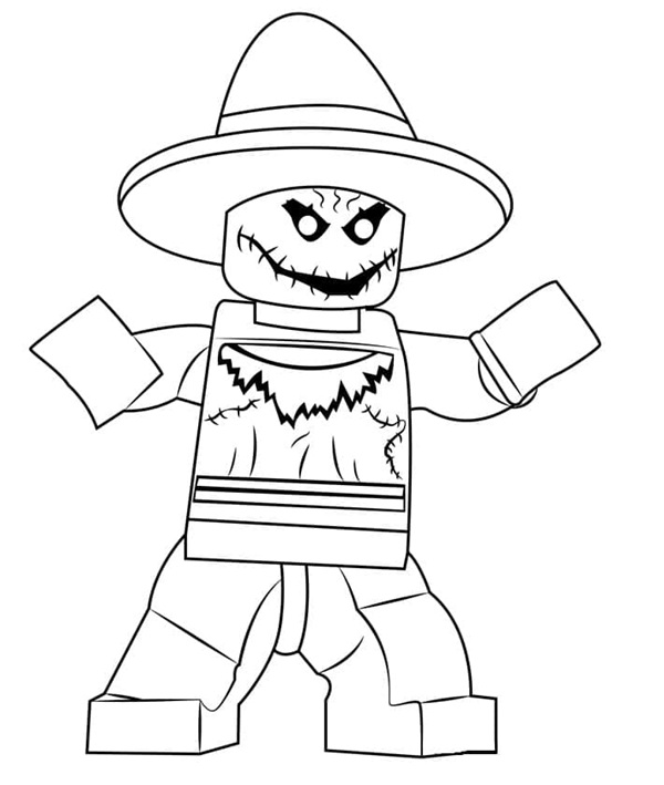 tranh tô màu lego 36