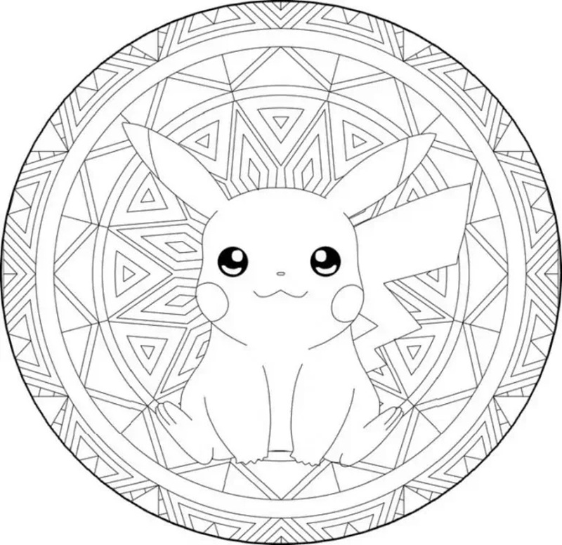 tranh tô màu mandala 39