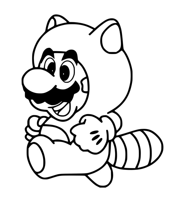 tô màu mario 12