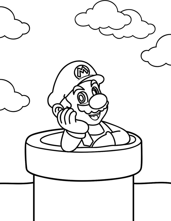 tô màu mario 2