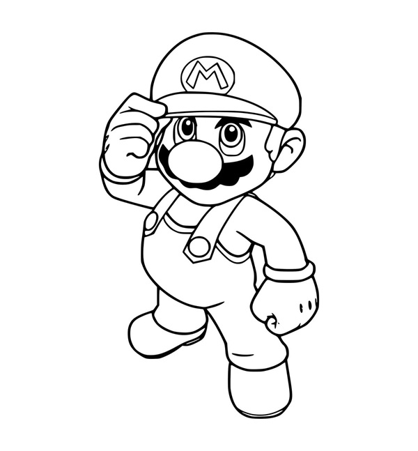 tô màu mario 25