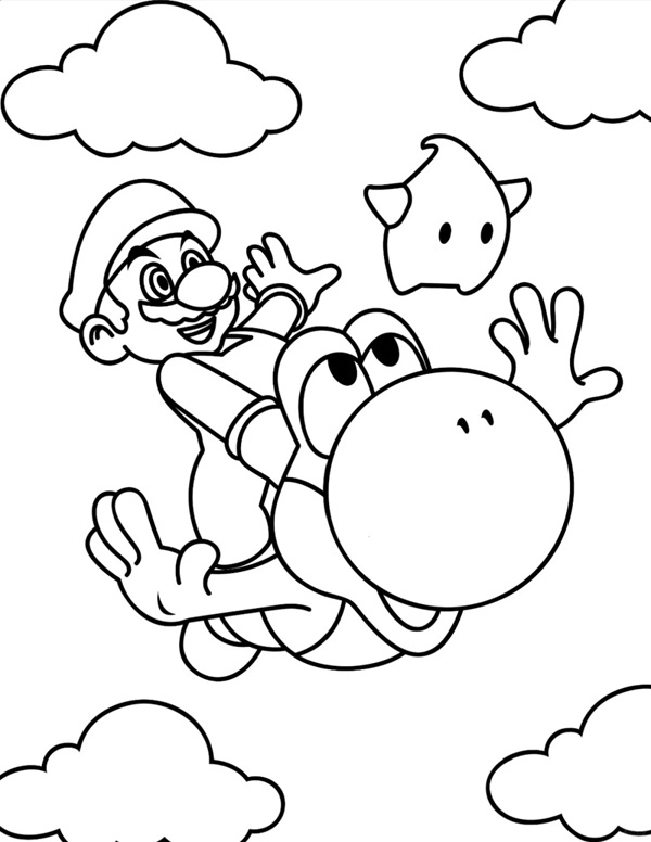 tô màu mario 3