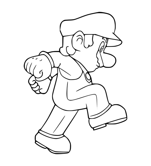 tô màu mario 31