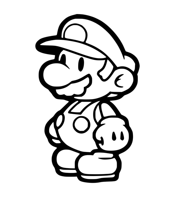 tô màu mario 32