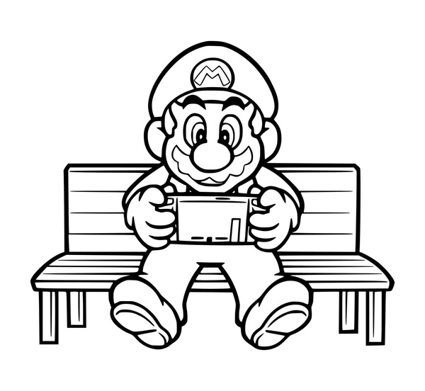 tô màu mario 35