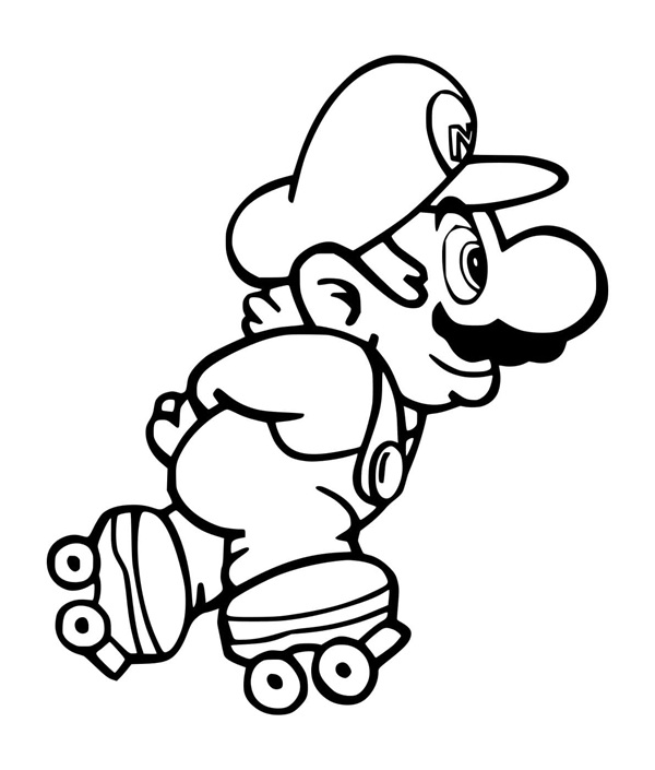 tô màu mario 36