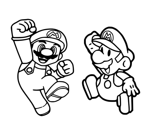 tô màu mario 37