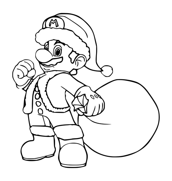 tô màu mario 38