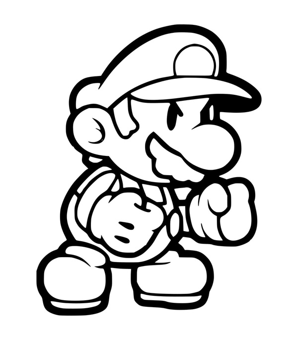 tô màu mario 41