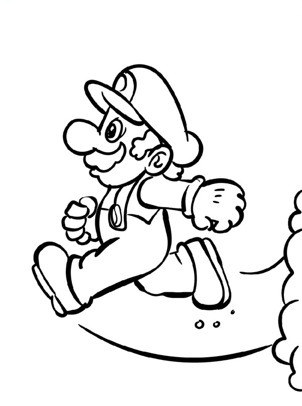 tô màu mario 7