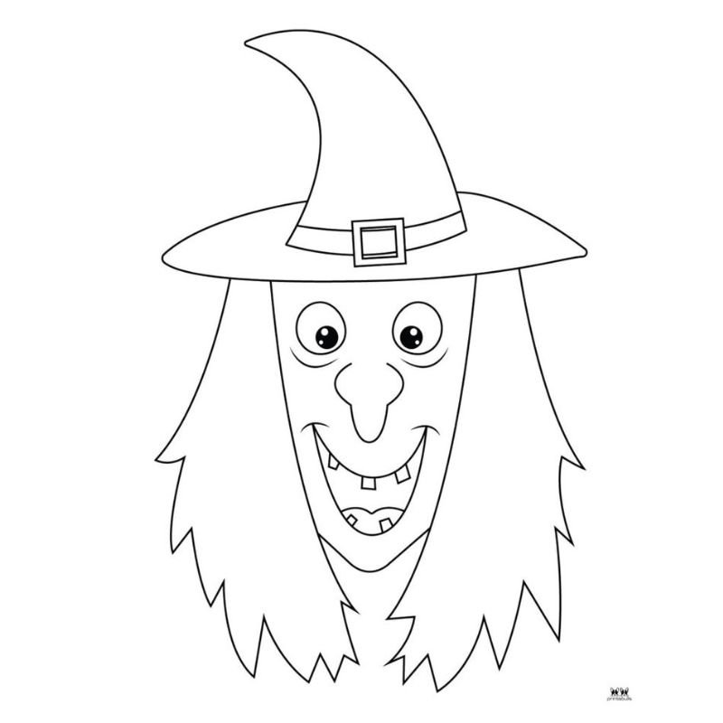 tranh tô màu mặt nạ halloween 11