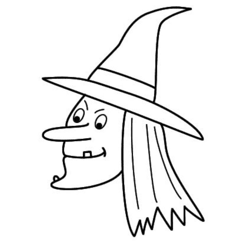 tranh tô màu mặt nạ halloween 15