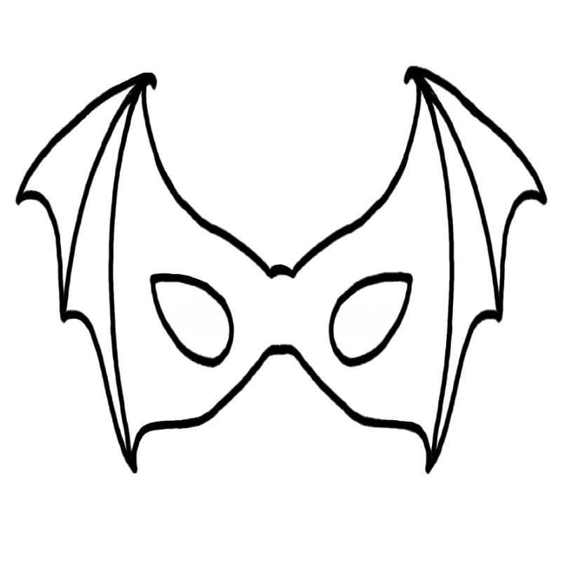 tô màu mặt nạ halloween 5