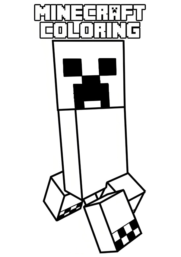 tô màu minecraft 25