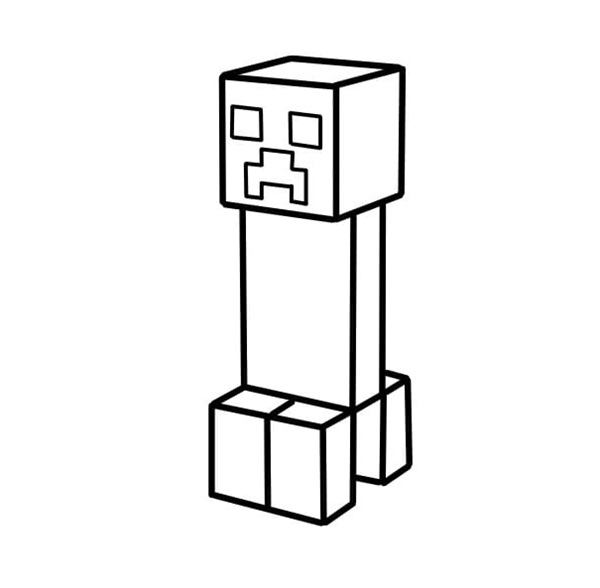 tô màu minecraft 28
