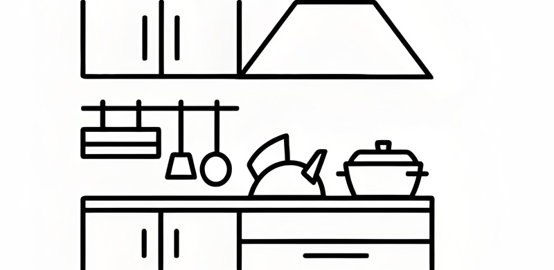 tô màu nhà bếp 13