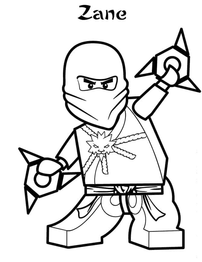 tranh tô màu ninjago 14