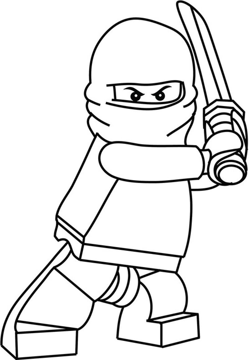 tranh tô màu ninjago 18