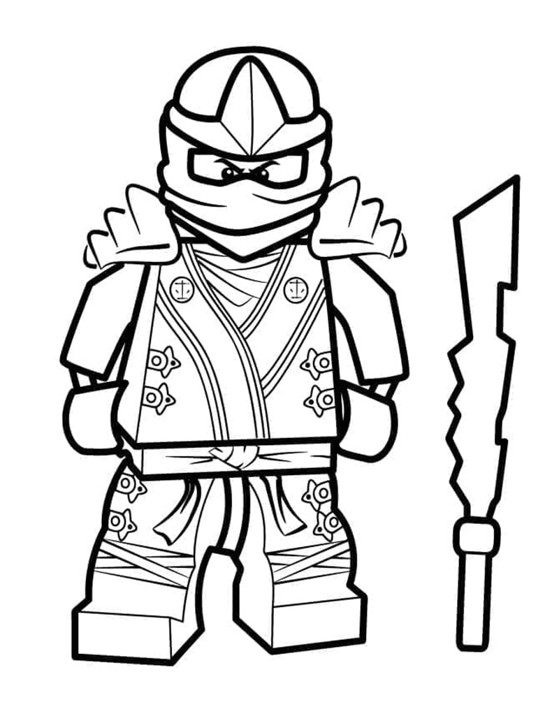 tranh tô màu ninjago 2
